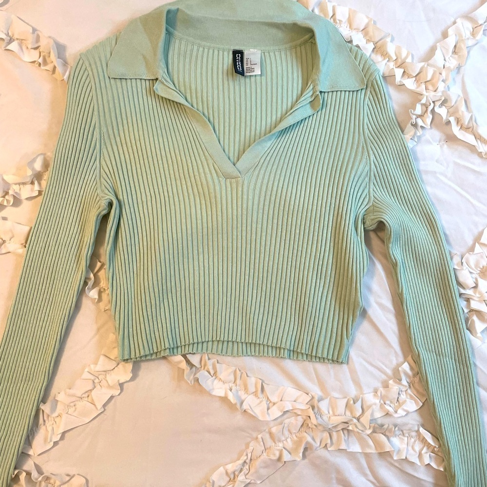 Ribbed polo